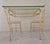 Chiavari Mid-Century Chiavari Brass Table & Chairs Set Italian For Sale - Image 4 of 5