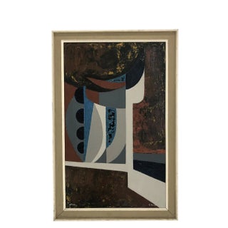 Roland Tanari, Effets, Oil on Wood, Framed For Sale