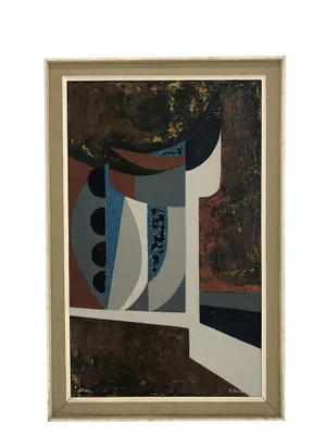 Roland Tanari, Effets, Oil on Wood, Framed
