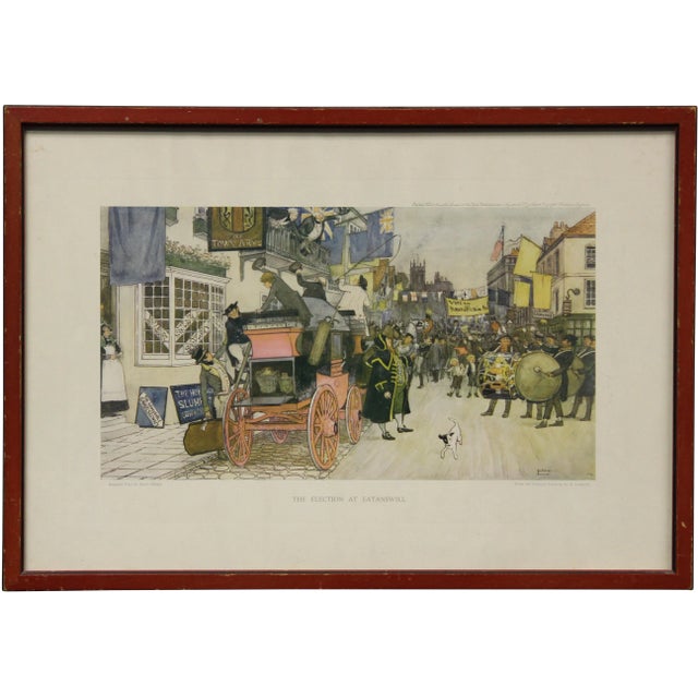 "The Election at Eatanswill" Print For Sale