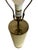 A Pair of Mid-Century Hair-on-Hide Wrapped Table Lamps With Brass Trim For Sale In San Francisco - Image 6 of 18