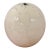 2006 American Raku Studio Pottery Sculptural White Bud Vase by Andy Smith For Sale
