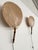 Wood Large Organic Uchiwa Wall Sconces by Ingo Maurer for M Design, Germany, 1973, Set of 2 For Sale - Image 7 of 18