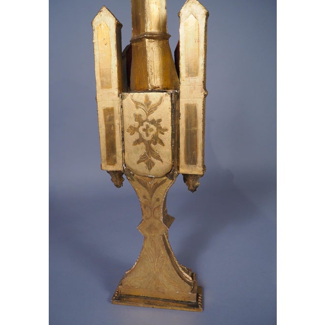 18th Century French Giltwood Architectural Monstrance For Sale - Image 10 of 18