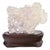 Natural Amethyst Crystal W/ Carved Stand For Sale