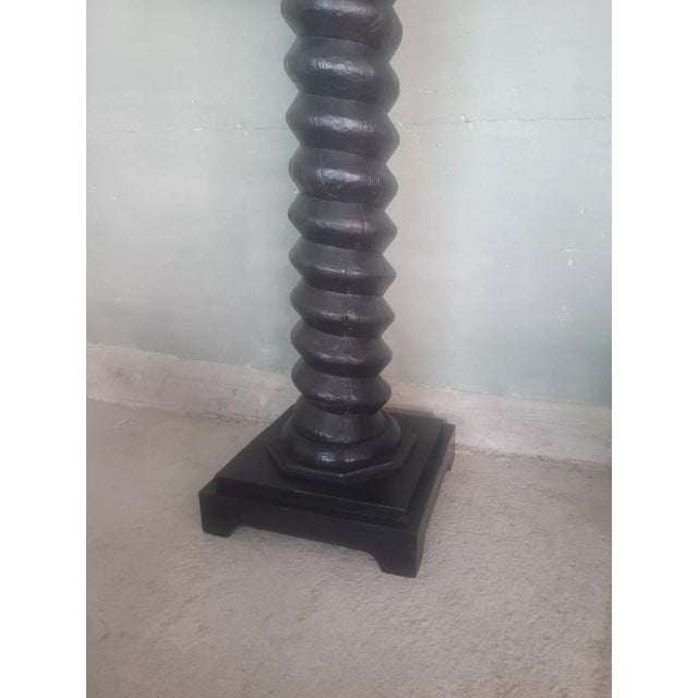Lacquered Vase Column For Sale - Image 3 of 15