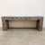Ettore Sottsass Vintage 1980s Postmodern Memphis Charcoal Burl Wood Console Table For Sale - Image 4 of 11
