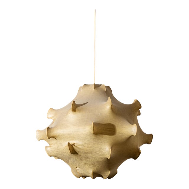Achille & Pier Giacomo Castiglioni "Taraxacum" Cocoon Pendant Lamp for Flos, 1960s For Sale