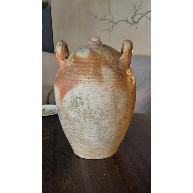 Vintage French Olive Oil Jar, South of France, 1890s For Sale - Image 4 of 11