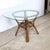 Vintage Rattan Dining Table — Rounded Square Top, Ficks Reed Style For Sale In Philadelphia - Image 6 of 7