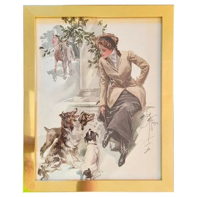 Set of 13 Harrison Fisher First Edition Prints For Sale - Image 10 of 13