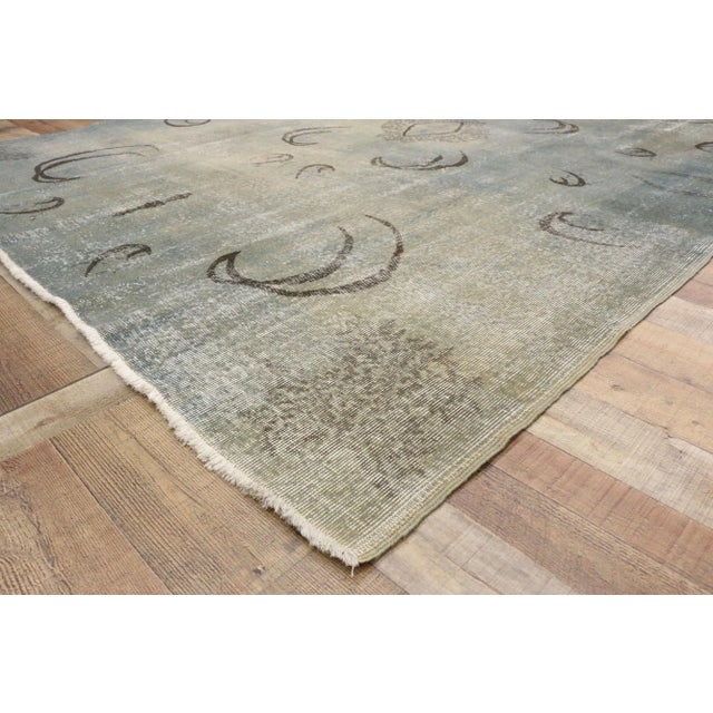 Vintage Turkish Sivas Zeki Muren Rug, 07'05 X 10'02 For Sale In Dallas - Image 6 of 8
