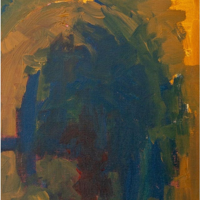Contemporary Robert O'Meara Abstract Composition Oil on Canvas For Sale - Image 3 of 4