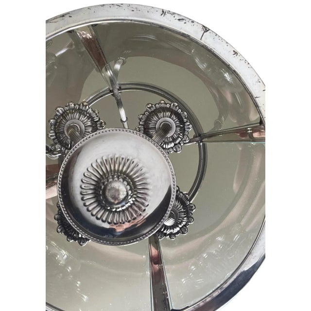 Silver 1970s Lightolier Silver Plated Lantern For Sale - Image 8 of 8