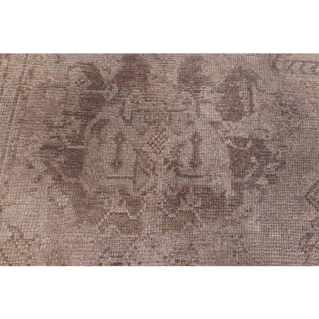 Turkish Oushak Rug For Sale - Image 9 of 9