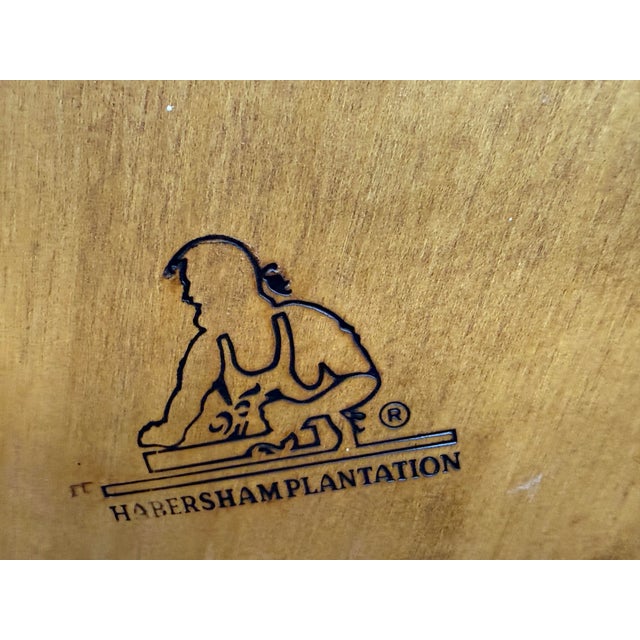 Vintage Habersham Plantation Windsor White Oak Chairs, Set of Six For Sale - Image 11 of 12