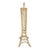Vintage Rattan Tall Tower Coastal Floor Lamp For Sale