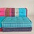 Mah Jong Blue Four-Seater Modular Sofa by H. Hopfer for Roche Bobois, 1990s, Set of 4 For Sale - Image 9 of 18