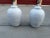 Postmodern Pair of White Postmodern Plaster Urn Table Lamps For Sale - Image 3 of 8