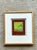 Green Framed Abstract Mixed Media Postal Design Art For Sale - Image 8 of 12