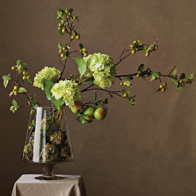 Early 21st Century Apple Branches 20" St/4 For Sale - Image 5 of 6