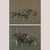 Eugène Pechaubès, Equestrian Sporting Scenes: Deauville Polo and Longchamp Horse Race, 1950s, Lithographs, Set of 2 For Sale - Image 10 of 10