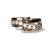 This stunning estate ring is crafted from 14K white gold and features a swirl design set with 11 brilliant round diamonds,...