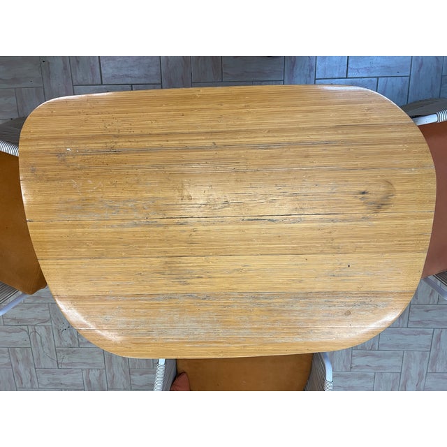 Vintage Outdoor Armchairs from Varaschin and Garden Table, Italy, 1980s, Set of 5 For Sale - Image 13 of 18