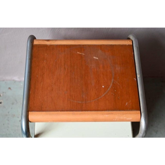 Industrial Bedside Table, 1950s For Sale - Image 16 of 18