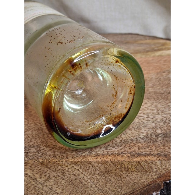 Vintage 1947 Chateau d'Yquem Empty Wine Bottle 750ml Sauternes Lur-Saluces France For Sale - Image 9 of 11