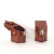 Traditional Pair of Knife Boxes, in Mahogany With Silvered Mounts. Circa 1980 For Sale - Image 3 of 11