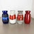 These original vintage vases was produced in the 1970s in Germany. It is made of ceramic pottery in fat lava optic. Super...
