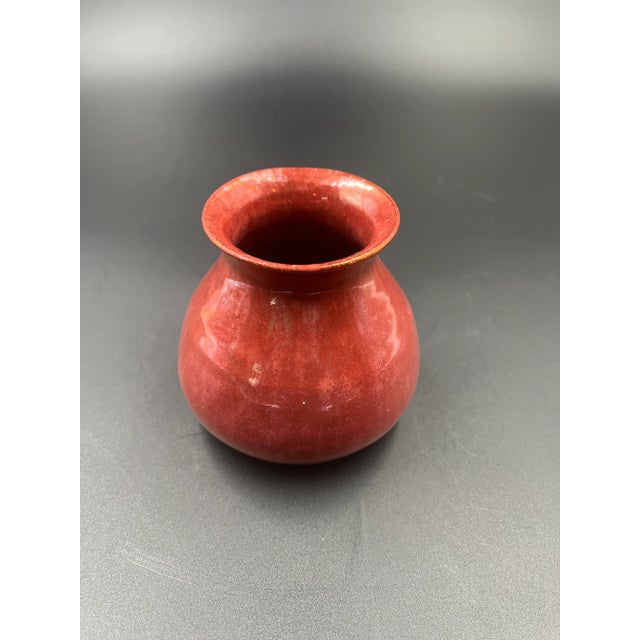 Late 19th Century Earthenware Glazed Delft Petite Pottery Vase For Sale - Image 12 of 13