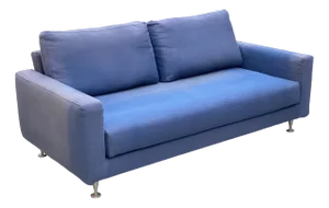 Sofa in Fabric and Steel, 1980s