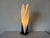 1970s 1970s Roger Rougier for Maison Rougier Sculptural Calla Lily Acrylic Table Lamp For Sale - Image 5 of 13