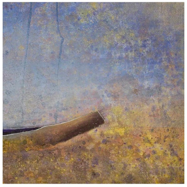 Eduardo Azuaje, Eduardo Azuaje Venezuelan Oil Painting Tropical Azul Latin American Modernism For Sale In Miami - Image 6 of 10