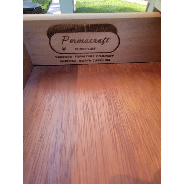 Cream 1970s Permacraft by Sanford Furniture French Provincial 7-Drawer Lingerie Chest For Sale - Image 8 of 8