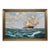 1940s Carolus Verhaeren Signed Ship Painting For Sale