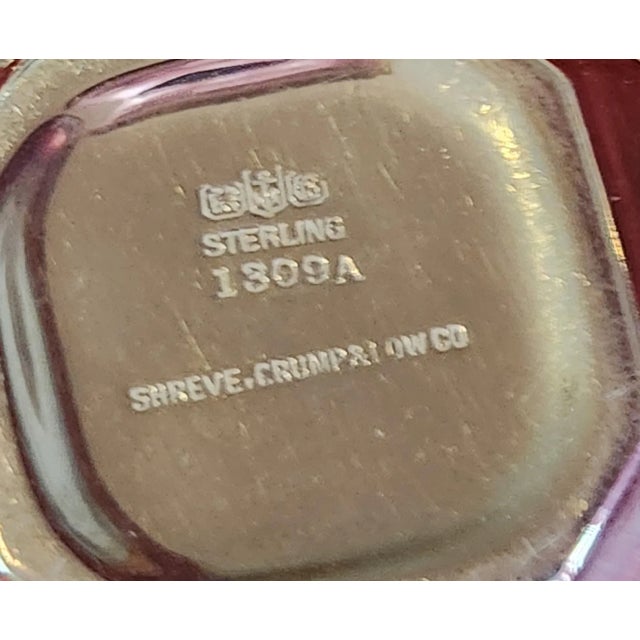 This exquisite set of 6 Shreve, Crump & Low Co. Sterling Silver Pierced Nut Bowls is a must-have for any collector or...