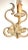 Vintage Wrought Iron Wall Lamp from Koch & Sons, 1930s For Sale - Image 4 of 6