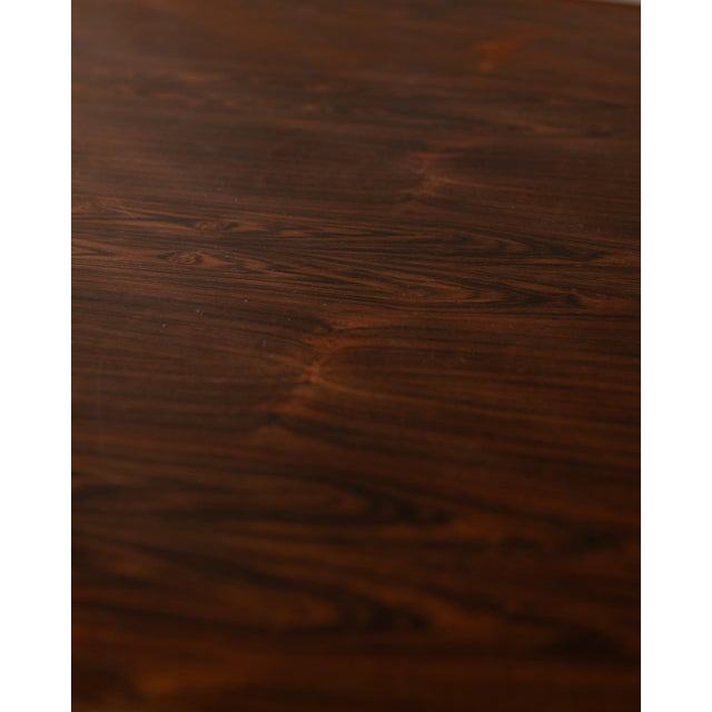 Mid-Century Round Model 283 Coffee Table in Rosewood by Johannes Andersen for CFC Silkeborg, 1960s For Sale - Image 15 of 18
