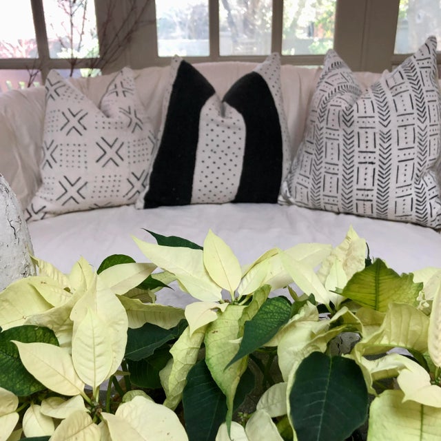 African African Mud Cloth Custom Pillow For Sale - Image 3 of 10