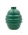 1940s Art Déco Turquoise Faience Vase, France For Sale - Image 10 of 13