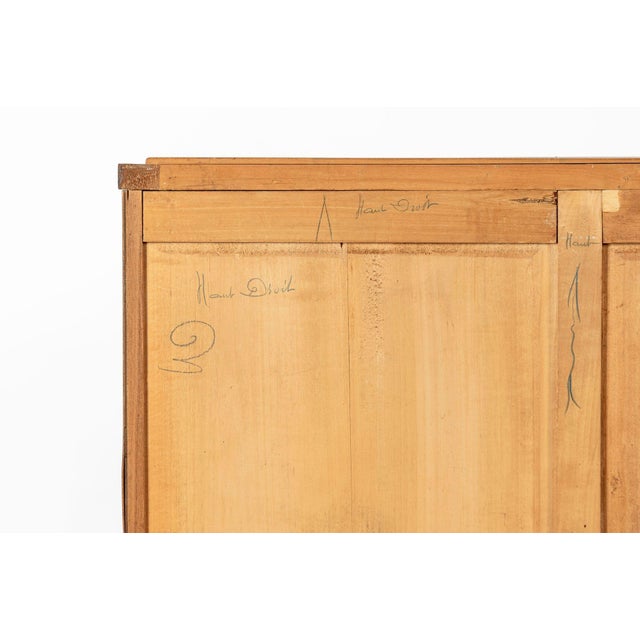Antique French Art Deco Rosewood Vitrine Display Cabinet or Bookcase, 1940s For Sale - Image 17 of 17