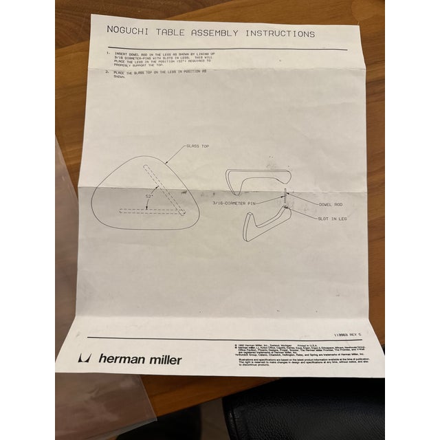 Circa 2002 Isamu Noguchi for Herman Miller Coffee Table For Sale - Image 12 of 14