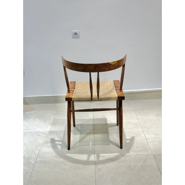 Seagrass Chairs by Georges Nakashima , 1960s, Set of 4 For Sale - Image 4 of 11