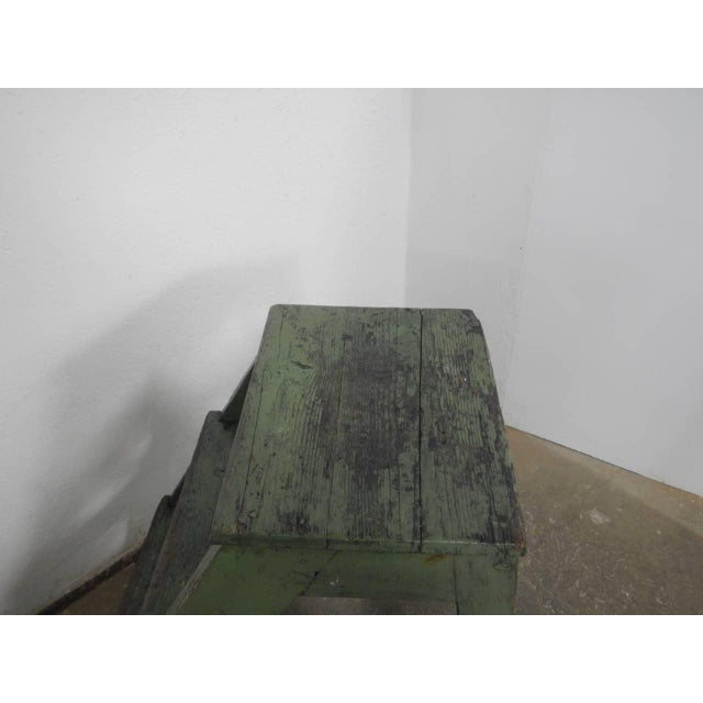 1960s Fir Stool Ladder, 1960s For Sale - Image 5 of 9