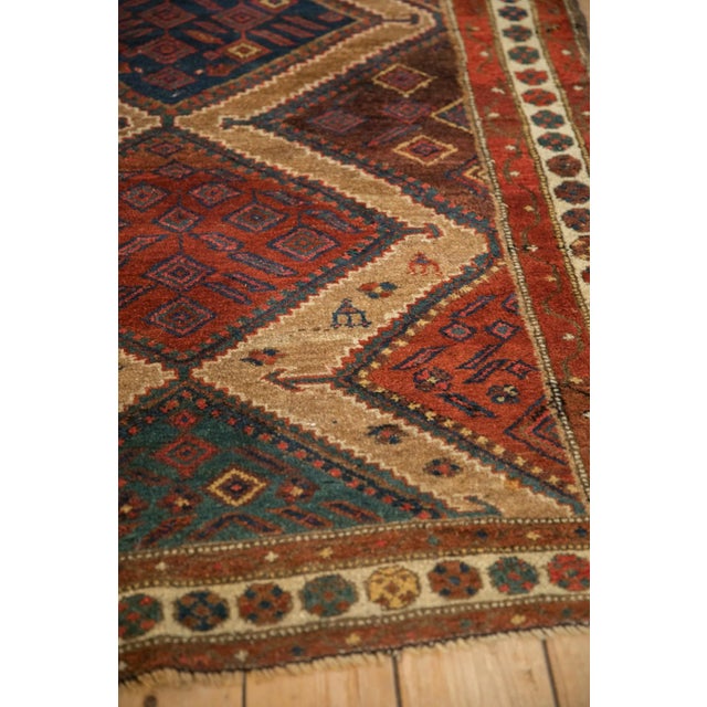 Textile Antique Fine Hamadan Rug - 4'1" X 6'7" For Sale - Image 7 of 12