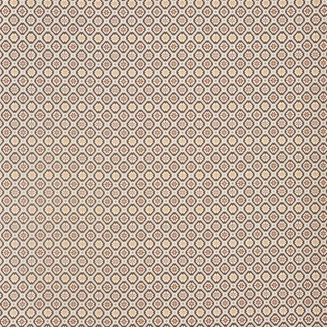 Inspired by traditional French tapestries, this colorful, woven design features a small-scale lattice with floral accents....