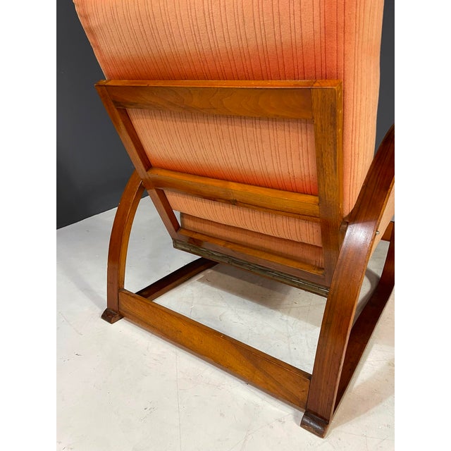 H-70 Lounge Reclining Chairs by Jindřich Halabala for Up, Former Czechoslovakia, Brno, 1930s, Set of 2 For Sale - Image 13 of 14